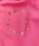 Heart/Diamond Anklet