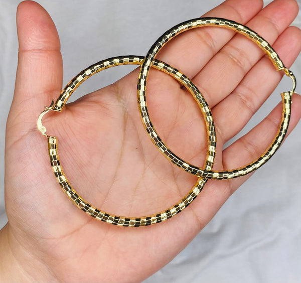 XL Gold Hoops