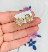 Heart Studs