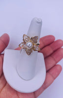 Flower Pearl Ring