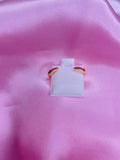 Mini Baby Pink Huggie Hoops