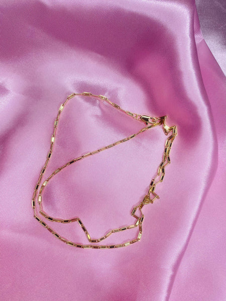 Thin Simple Gold Plated Chain