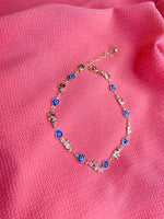 Evil Eye Blue Anklet Elephant